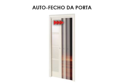 Extra New Space Kit para auto-fecho da porta de correr só para 1 folha