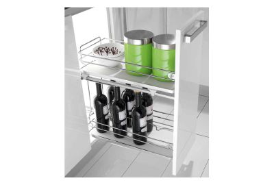 Cesto multiusos série Deluxe fundo branco extração total INOXA