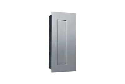 Concha de embutir quadrada/rectangular com tampa de mola