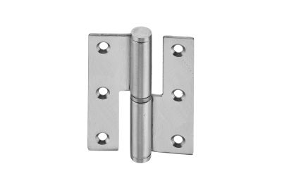Dobradiça inox topos quadrados