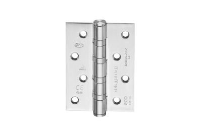 Dobradiça Inox Topos Quadrados com Rolamentos