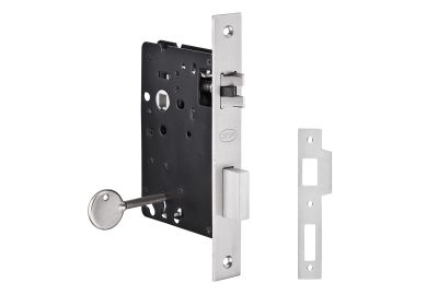Fechadura JNF 916 trinco silencioso topos quadrados