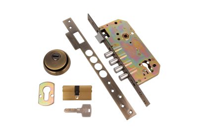 Fechadura de embutir de segurança 1 ponto