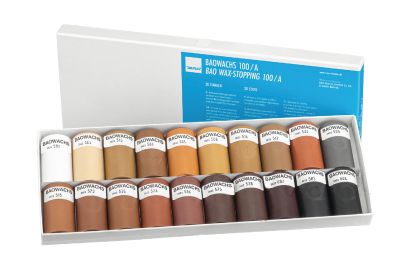 Sortido de cera macia para reparar/restaurar superfícies de madeira Häfele