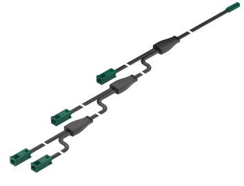 LOOX LED cabo extensão com 4 saídas