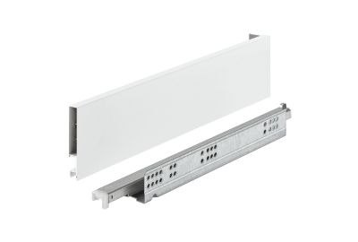 Lateral de Gaveta Fina 13mm - Häfele Matrix Box Slim A - Com Amortecedor Pro