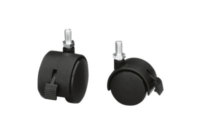 Roda em nylon 1501 com cavilha roscada